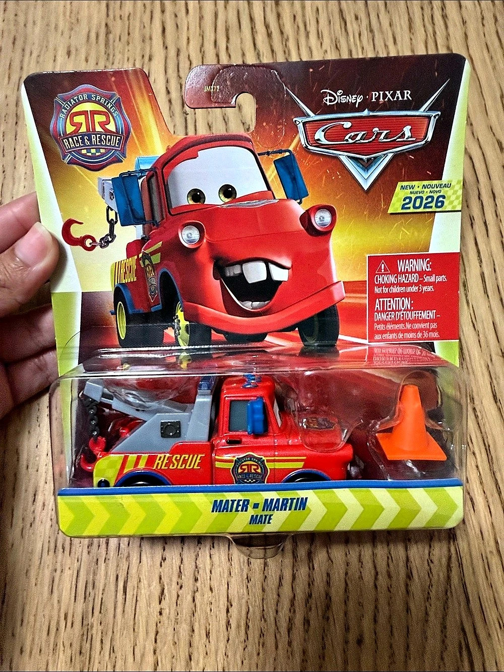 Mattel Mater the Greater Disney Pixar Cars Mater Die-Cast Vehicle NWT 2026